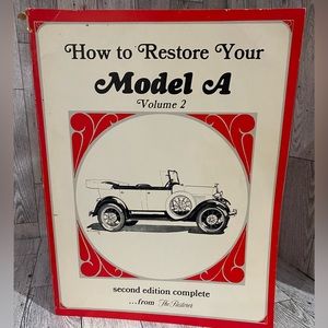 Ford Model A repair book